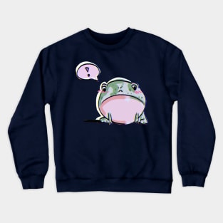 Rotund Frog ! Crewneck Sweatshirt